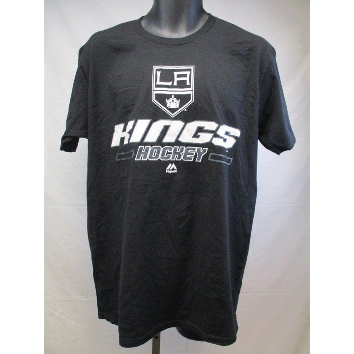 Los Angeles LA Kings Mens Size L Large Black Shirt MSRP 26 Image 1