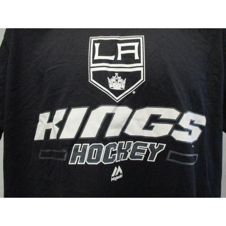 Los Angeles LA Kings Mens Size L Large Black Shirt MSRP 26 Image 2