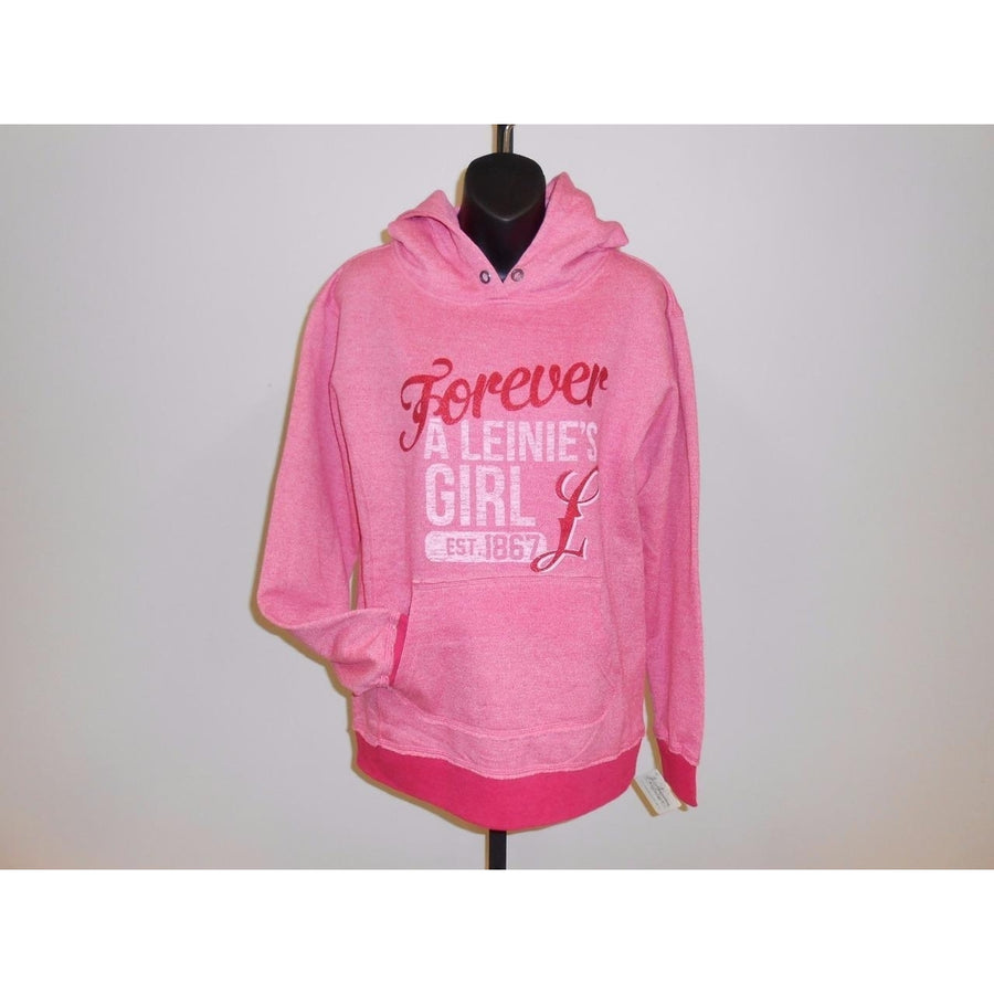 FOREVER A LEINIES GIRL 1867 LEINENKUGELS BEER WOMENS MEDIUM M HOODIE 67ZA Image 1