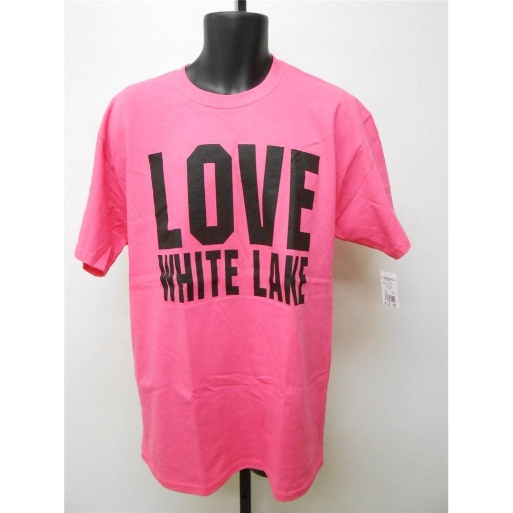 LOVE WHITE LAKE NC NORTH CAROLINA ADULT XLARGE XL Shirt by J. America Image 1