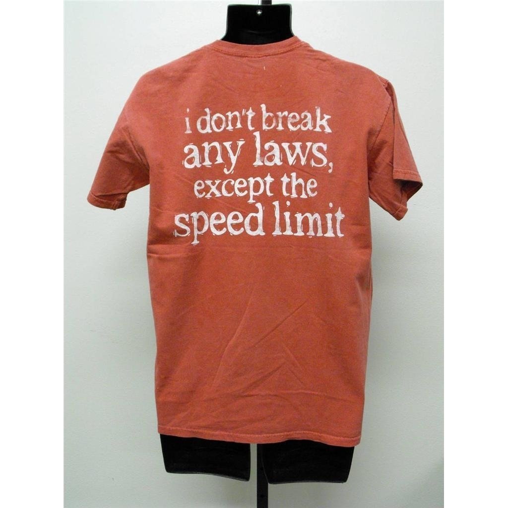 CORVETTE "I DONT BREAK ANY LAWS EXCEPT" MEDIUM T-Shirt by MID-AMERICA 63RK Image 1