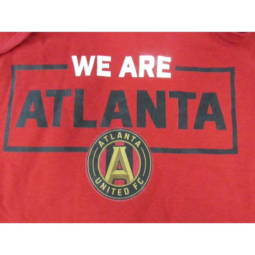 Atlanta United FC MLS Soccer Mens Size 4XL 4X-Large Red Hoodie Image 2