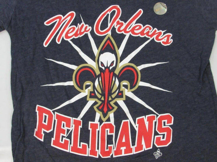 Orleans Pelicans Womens Size M Medium Gray Adidas Shirt Image 2