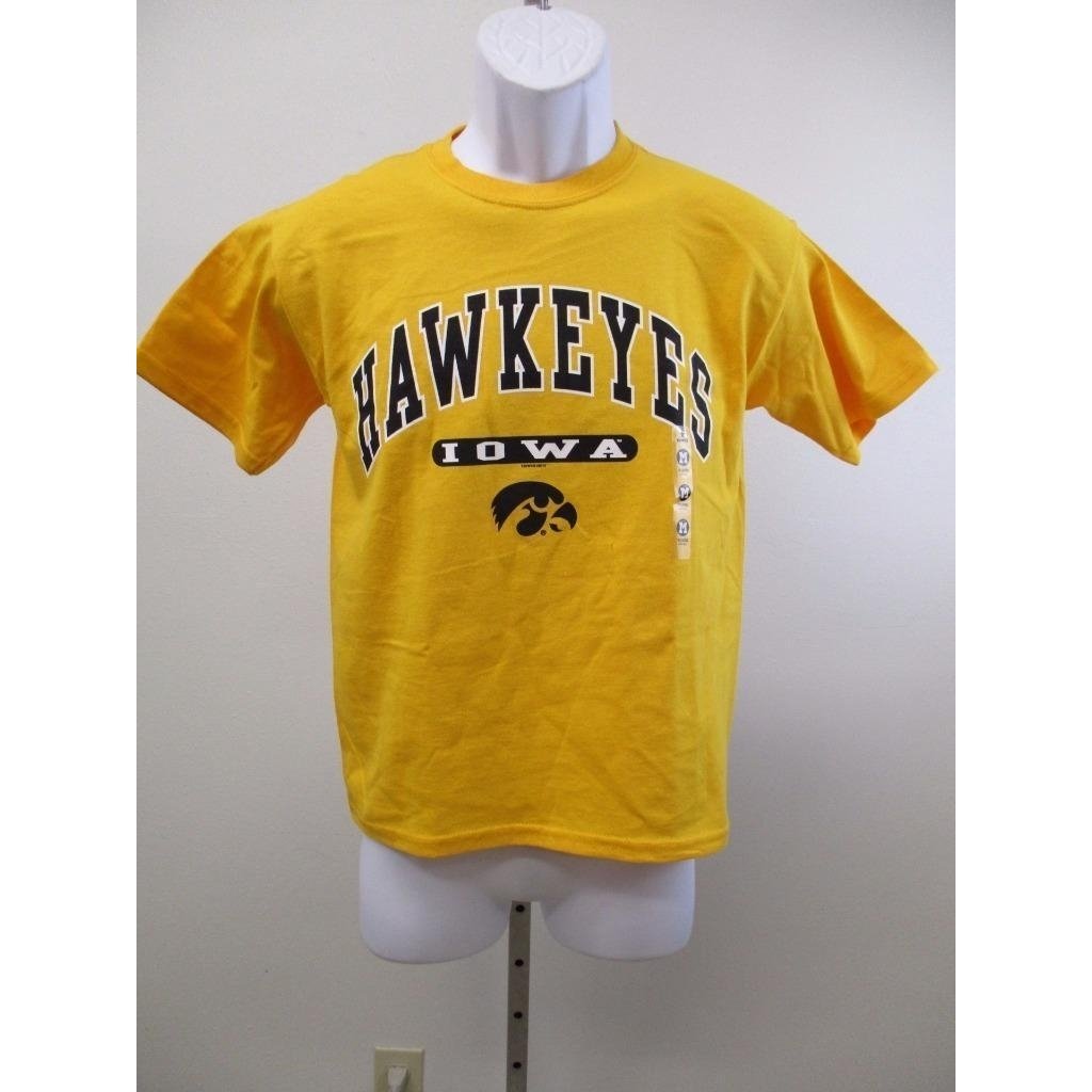 Iowa Hawkeyes Youth Size M Medium 10/12 Yellow Shirt 15 Image 1