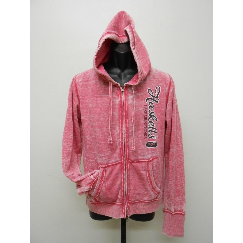 Haskells Lake Minnetonka MN Womens Size L Large Hoodie Jacket Image 1