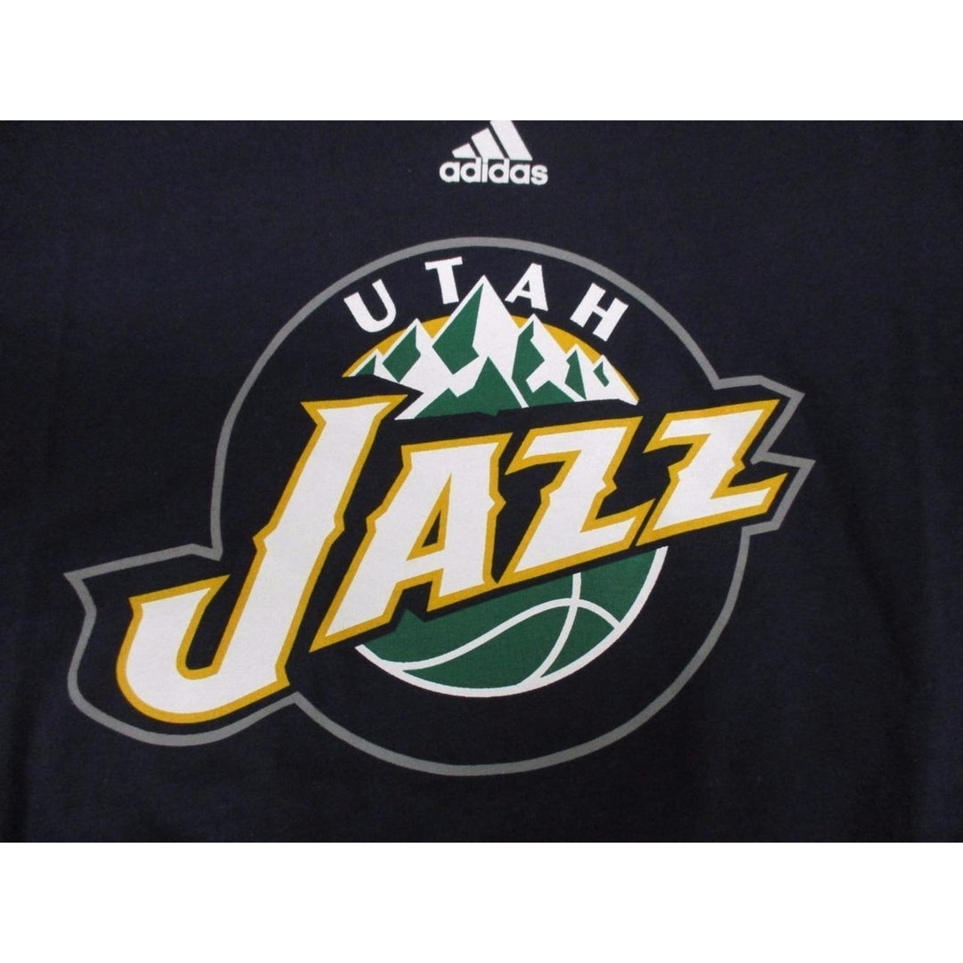 Utah Jazz Youth Girls Size L Large (14) Adidas Shirt Image 3