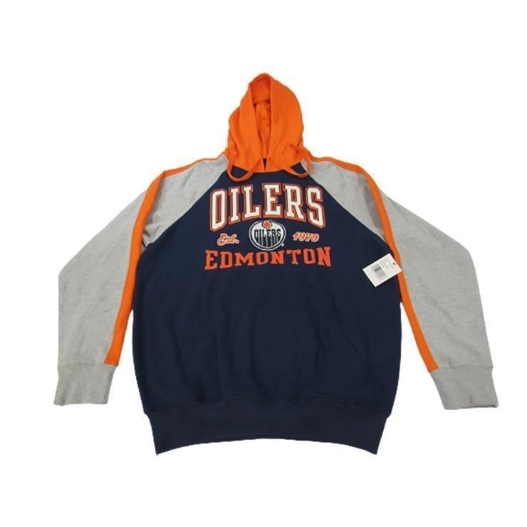 Edmonton Oilers Est. 1979 Mens Size L Large G-III Multi-Color Hoodie Image 1