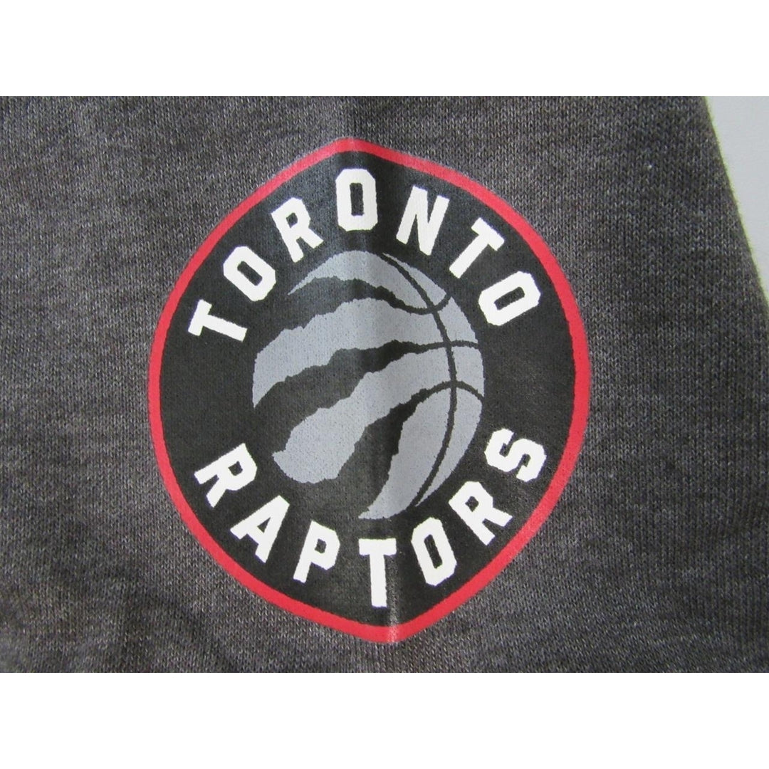 Toronto Raptors Mens Size 2XL 2XLarge Dark Gray Sweatshirt Image 4