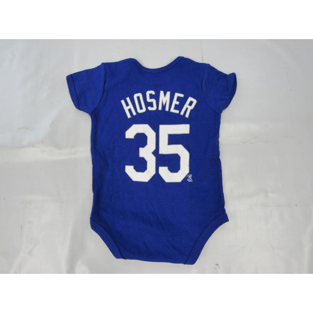 Kansas City Royals 35 Eric Hosmer 12 Month Child Blue Creeper Image 2