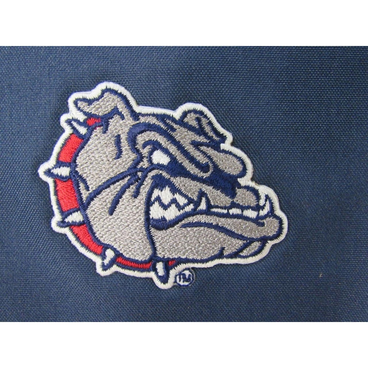 Gonzaga Bulldogs Basketball Theme Navy Blue Diaper Bag Image 3