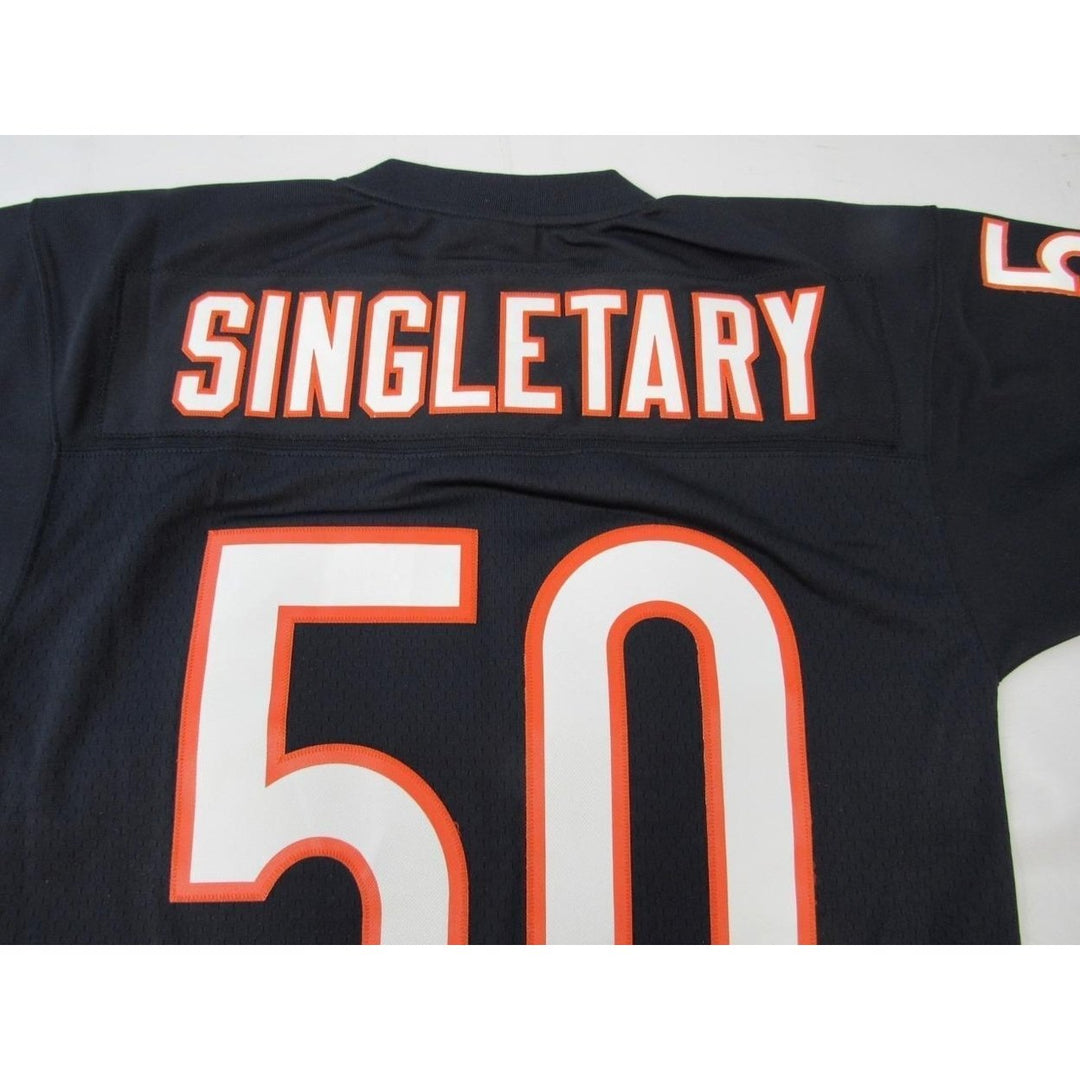 1985 Mike Singletary 50 Bears Mens Size S Mitchell and Ness Legacy Jersey 150 Image 2