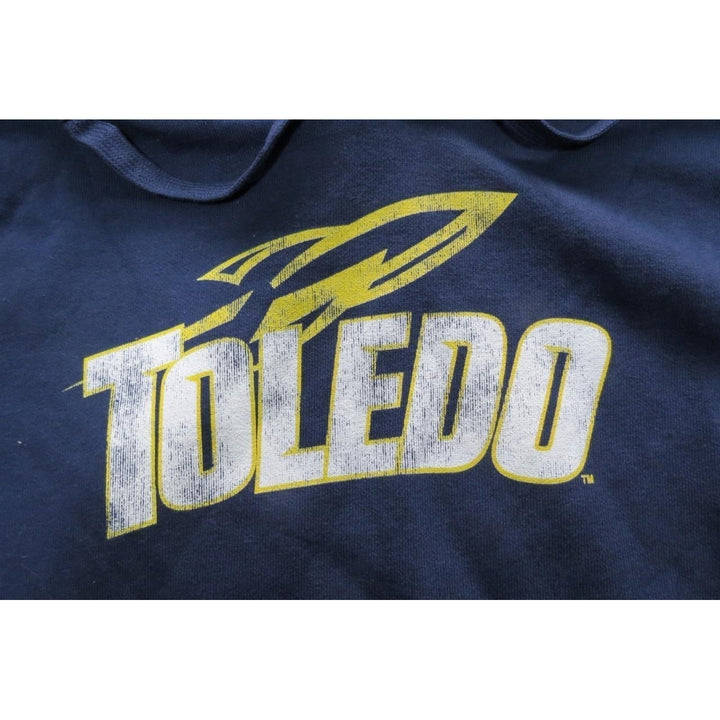 Toledo Rockets Mens Size 4XL 4XLarge Blue Hoodie Image 3