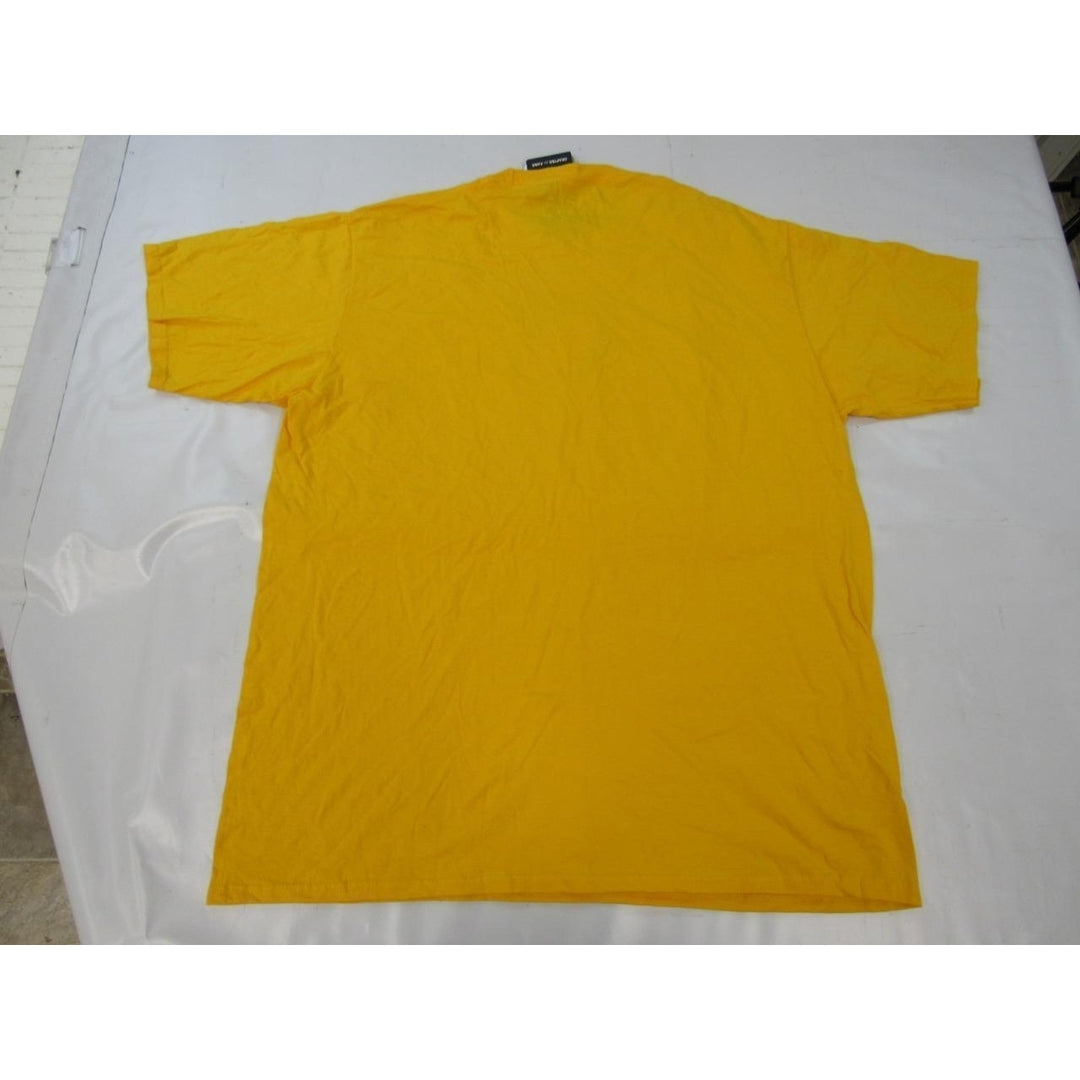 Pittsburgh Penguins Mens Size XL XLarge Yellow Shirt Image 2