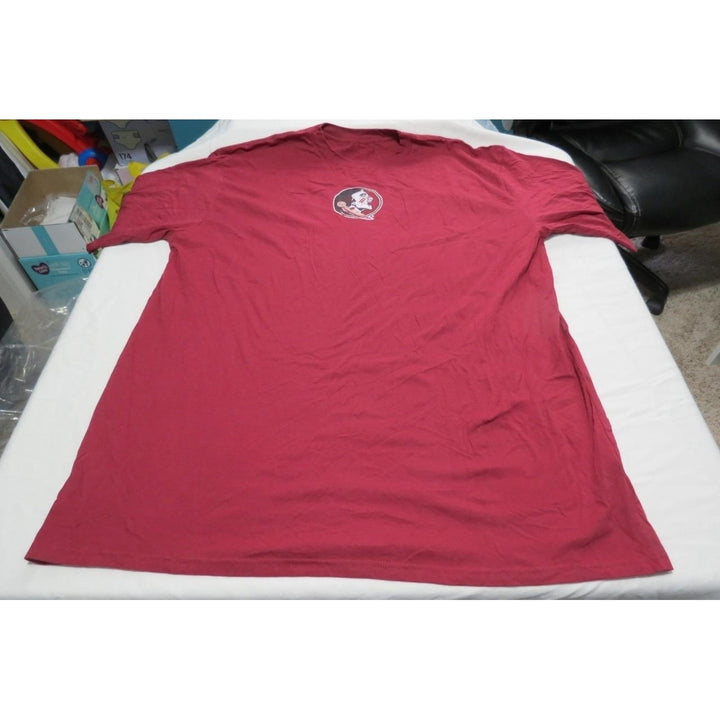 Florida State Seminoles Mens Size 2XL-Tall Red Shirt Image 1