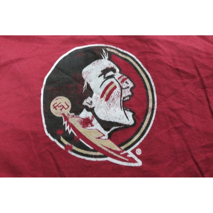 Florida State Seminoles Mens Size 2XL-Tall Red Shirt Image 3