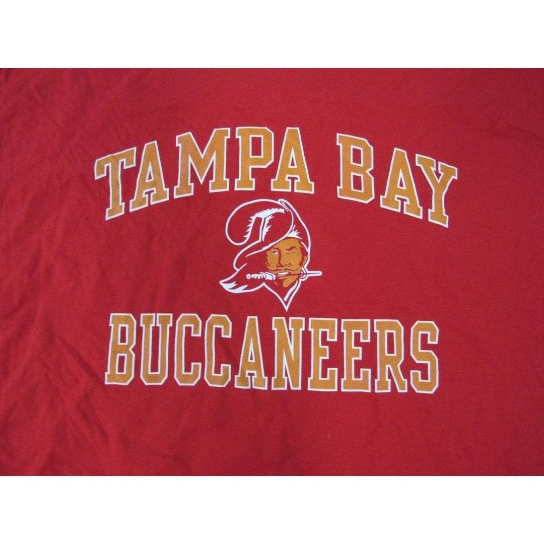 Tampa Bay Buccaneers Mens Size 4XL 4XLarge Red Shirt Image 3