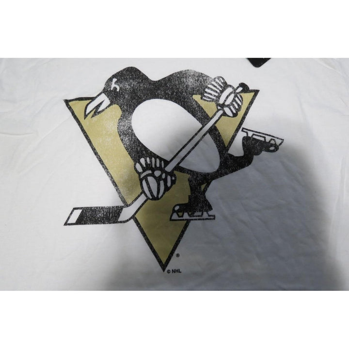 Pittsburgh Penguins Mens Size M Medium White Shirt Image 3