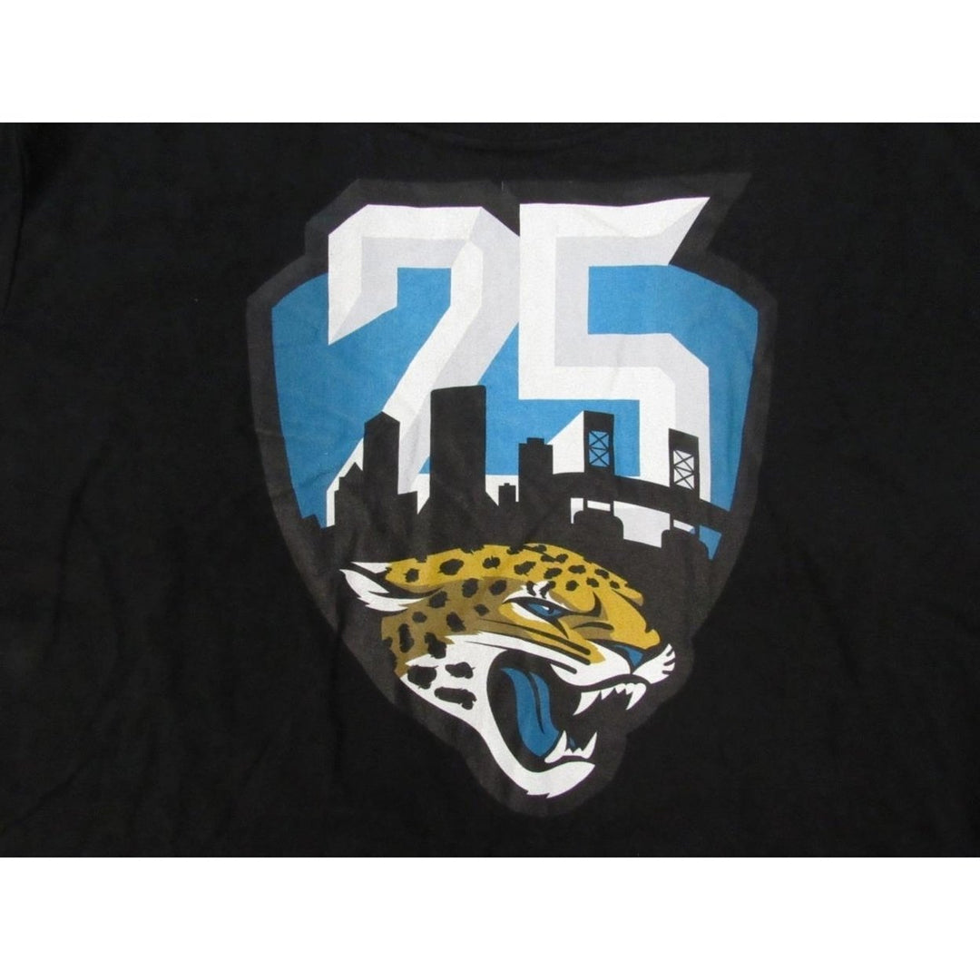 Jacksonville Jaguars 25 DErnest Johnson Mens Size M Medium Black Shirt Image 3