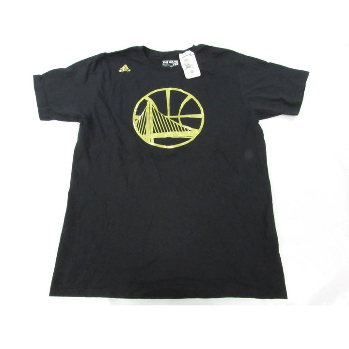 Golden State Warriors 30 Stephen Curry Mens Size L Black Adidas Shirt 32 Image 1