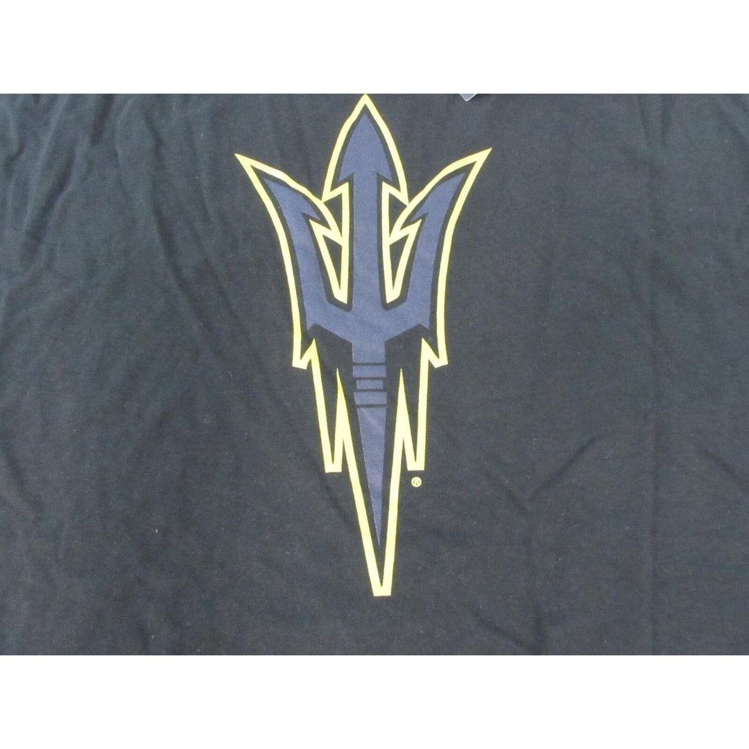 Arizona State Sun Devils Mens Size 4XL-Big Black T-Shirt Image 2