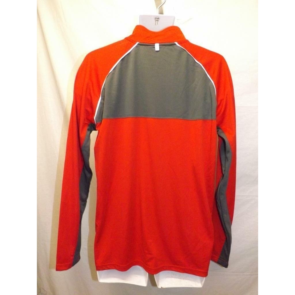 Port Rhode Island Mens Size L Large Red Performance 1/4 Zip Pullover Image 3