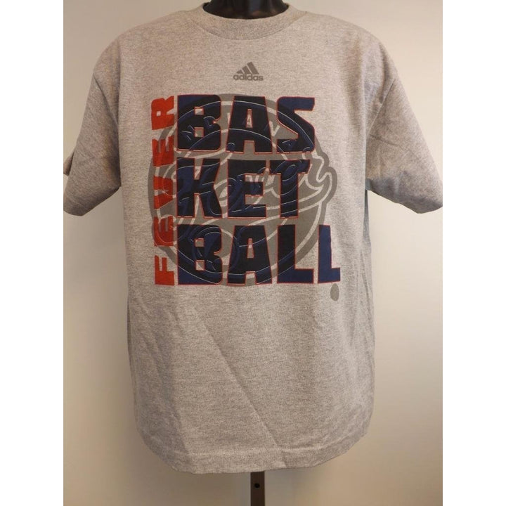 Adidas Basketball Fever Youth XL XLarge Gray Shirt Image 1