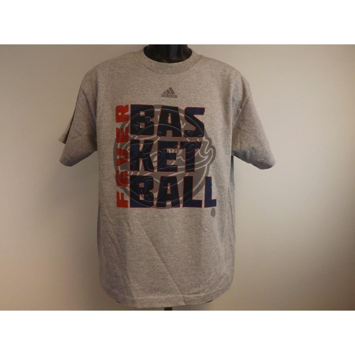 Adidas Basketball Fever Youth XL XLarge Gray Shirt Image 2