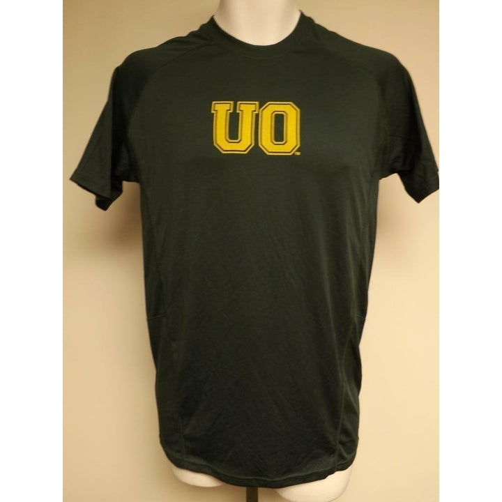 Oregon Ducks Mens Size S Small Performance Polyester Green Shirt Image 4