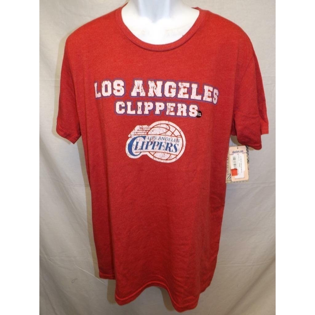 Los Angeles Clippers Mens Size 2XL 2XLarge Majestic Soft Shirt 34 Image 1