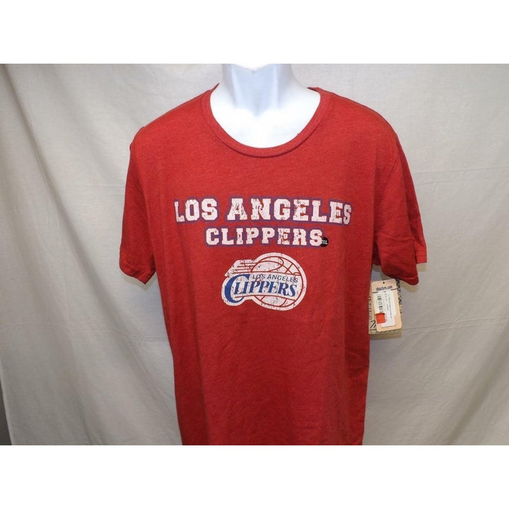 Los Angeles Clippers Mens Size 2XL 2XLarge Majestic Soft Shirt 34 Image 2