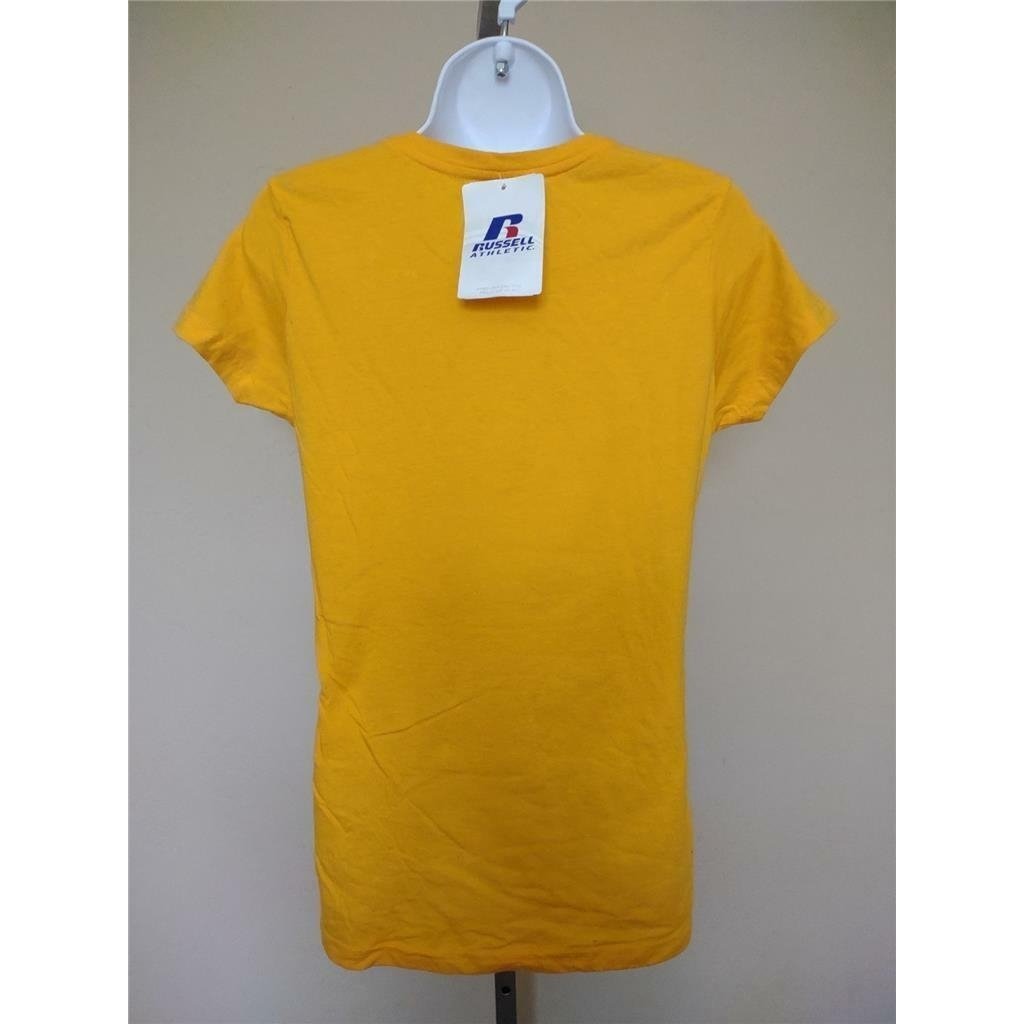 Appalachian State Mountaineers Womens Size M Medium Yellow Russell Shirt Image 4