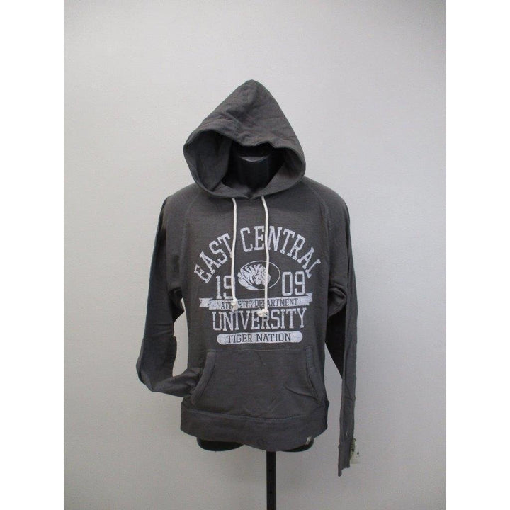 East Central University Tigers Adult Mens Size M Medium Light Hoodie Image 1