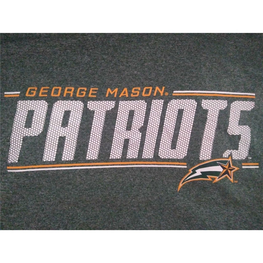 George Mason Patriots Mens Size L Green Rivalry Threads Athletic Shirt Image 2