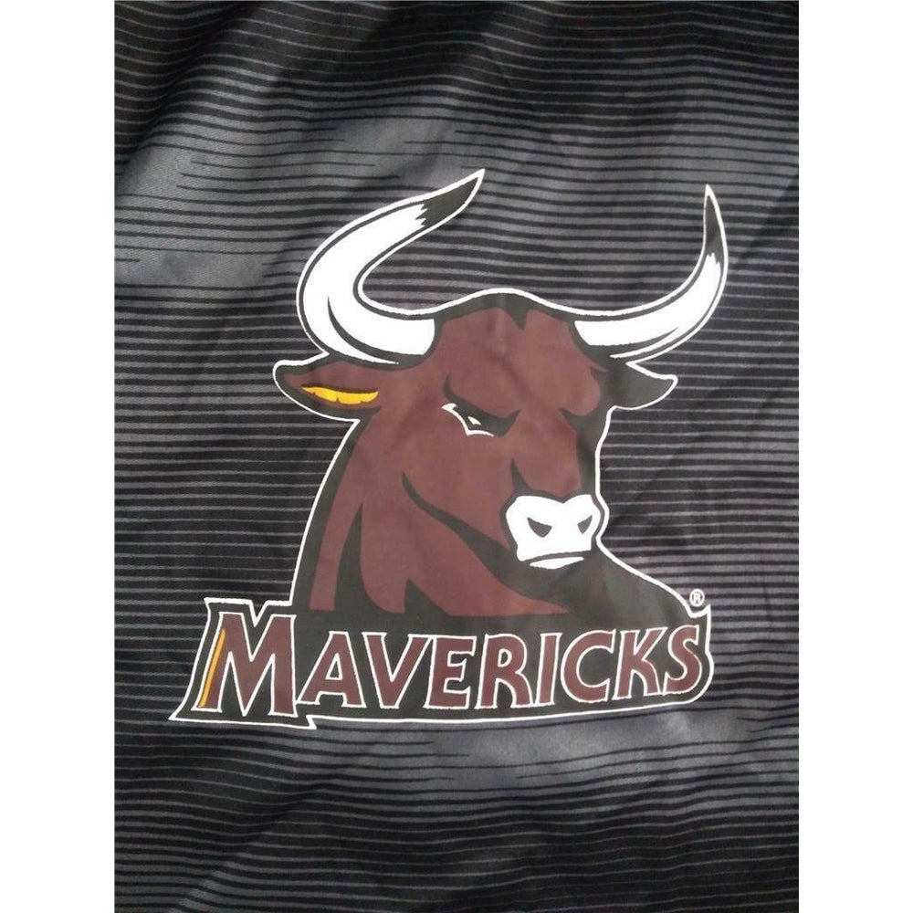 Colorado Mesa Mavericks Mens Size S Black/Maroon Russell Athletic Shirt Image 2