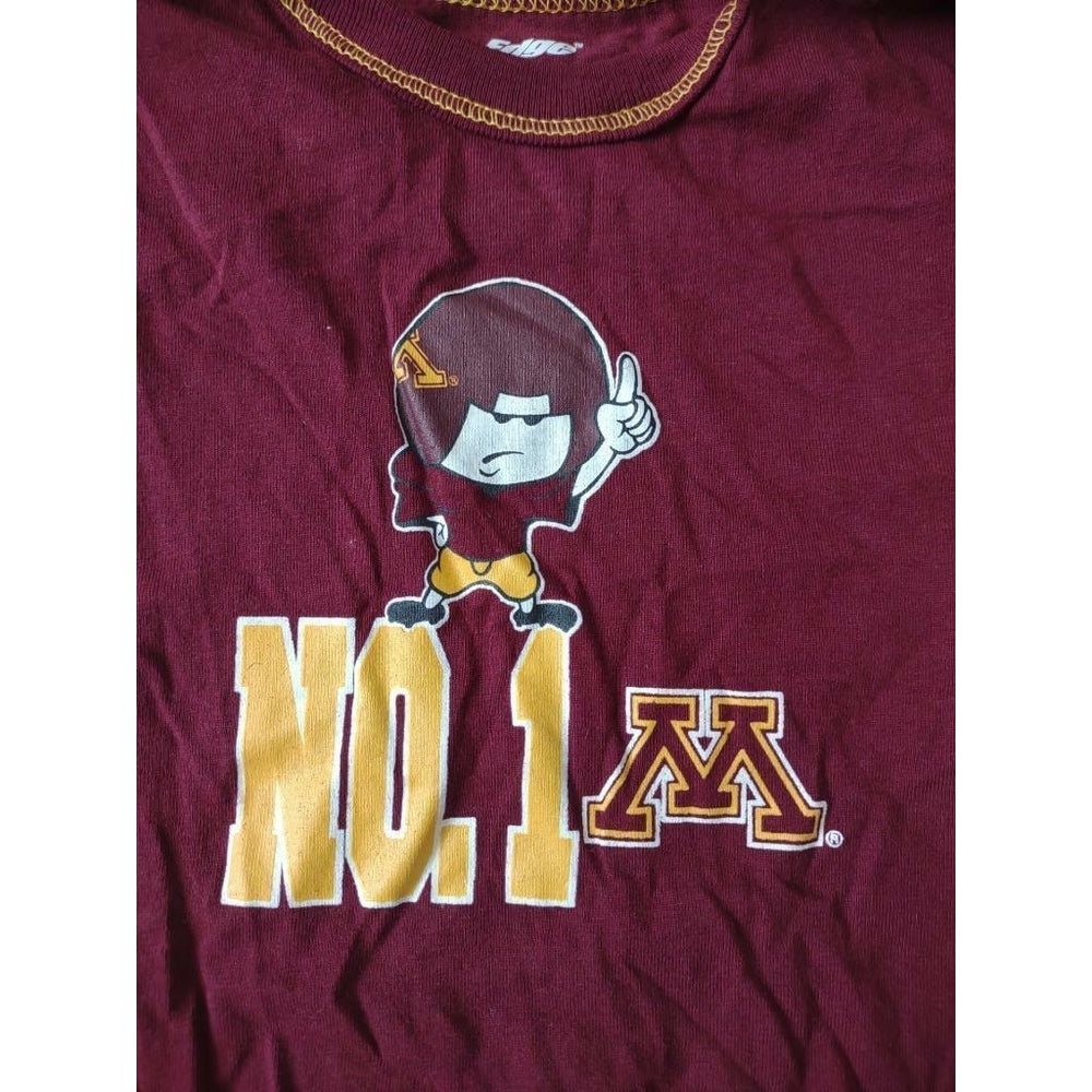 Minnesota Golden Gophers Infants Size 6-9 Months Maroon Creeper Image 2