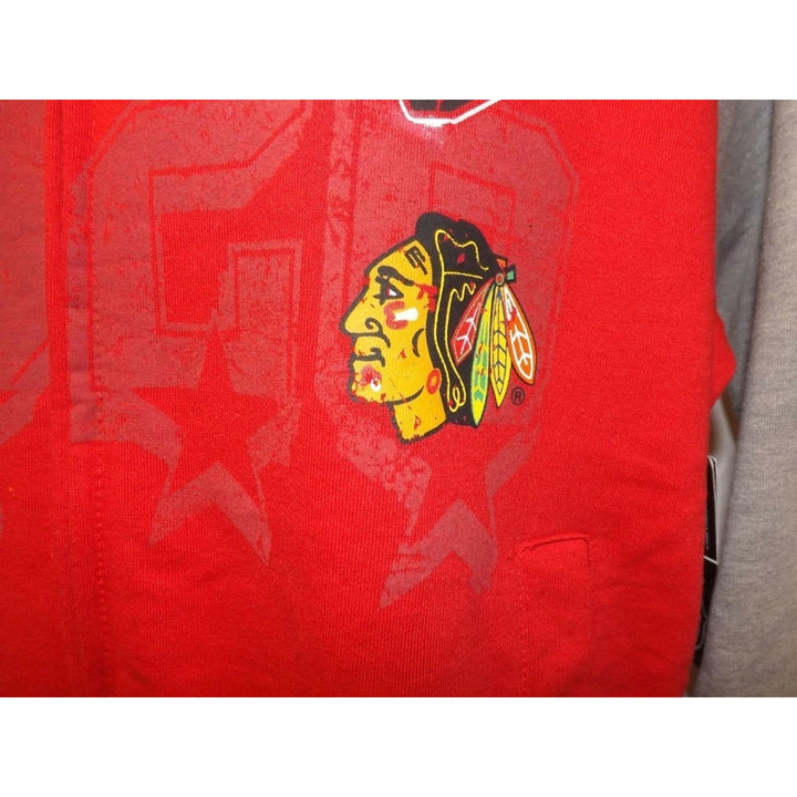 Chicago Blackhawks Womens Size L Large Full-Zip Jacket Hoodie 40 Image 4