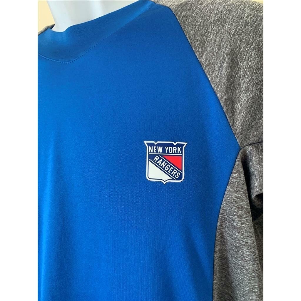 York Rangers Mens Size S Small Blue Shirt Image 2