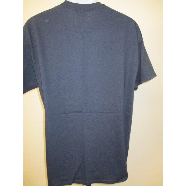 BYU Brigham Young Cougars Mens L Large Blue Shirt Image 3