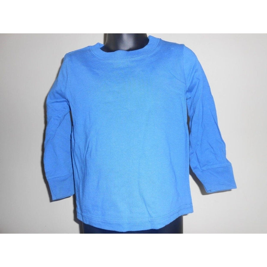 Blue Adidas TODDLER Size 2T Long Sleeved Shirt 21AP Image 1