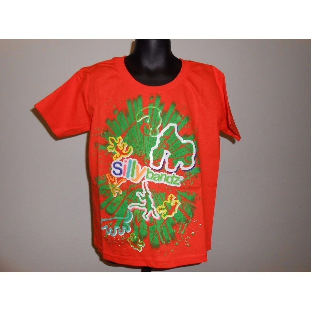 SILLY BANDZ GRAPHIC TEE YOUTH KID KIDS SIZE 4/5 T-SHIRT 67HT Image 1