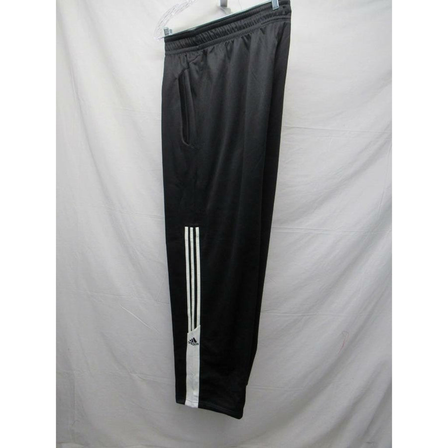 Miami Heat Mens Size 3XL 3XLarge Black Adidas Team Sweat Pants Image 1