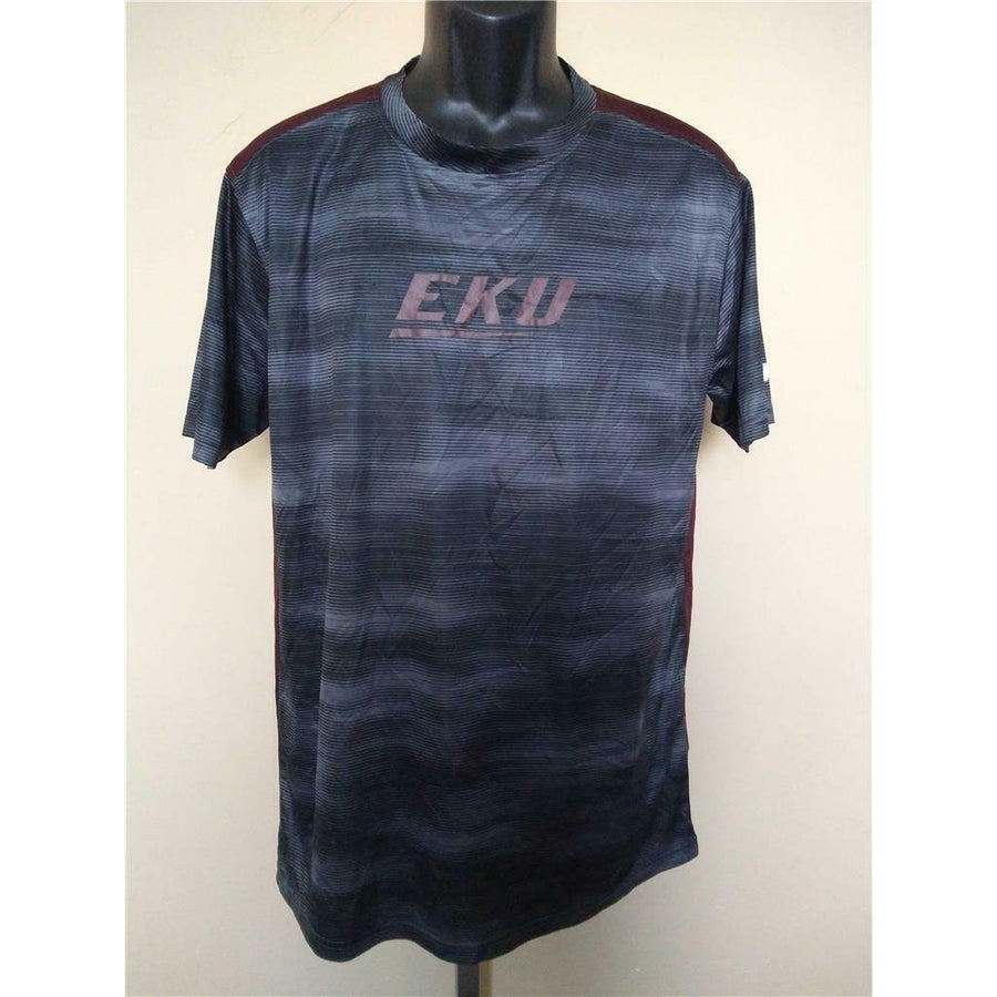 Eastern Kentucky Colonels Mens Size L Black/Maroon Russell Athletic Shirt Image 1