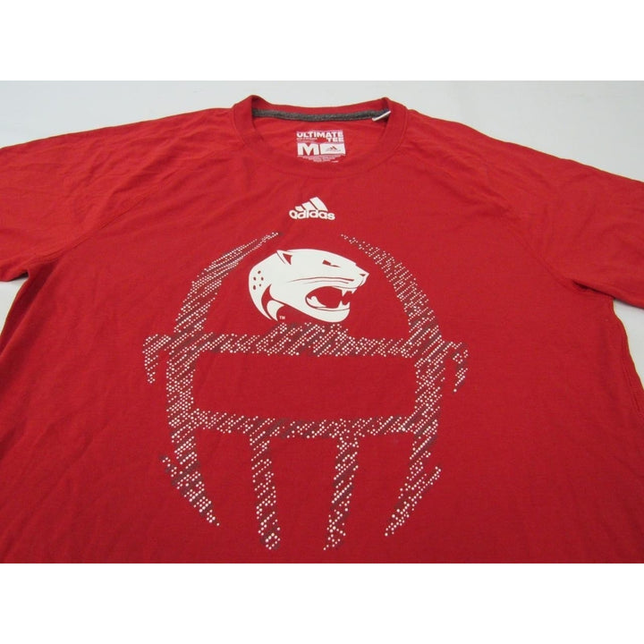 South Alabama Jaguars Football Mens Size M Medium Adidas Red Shirt Image 4