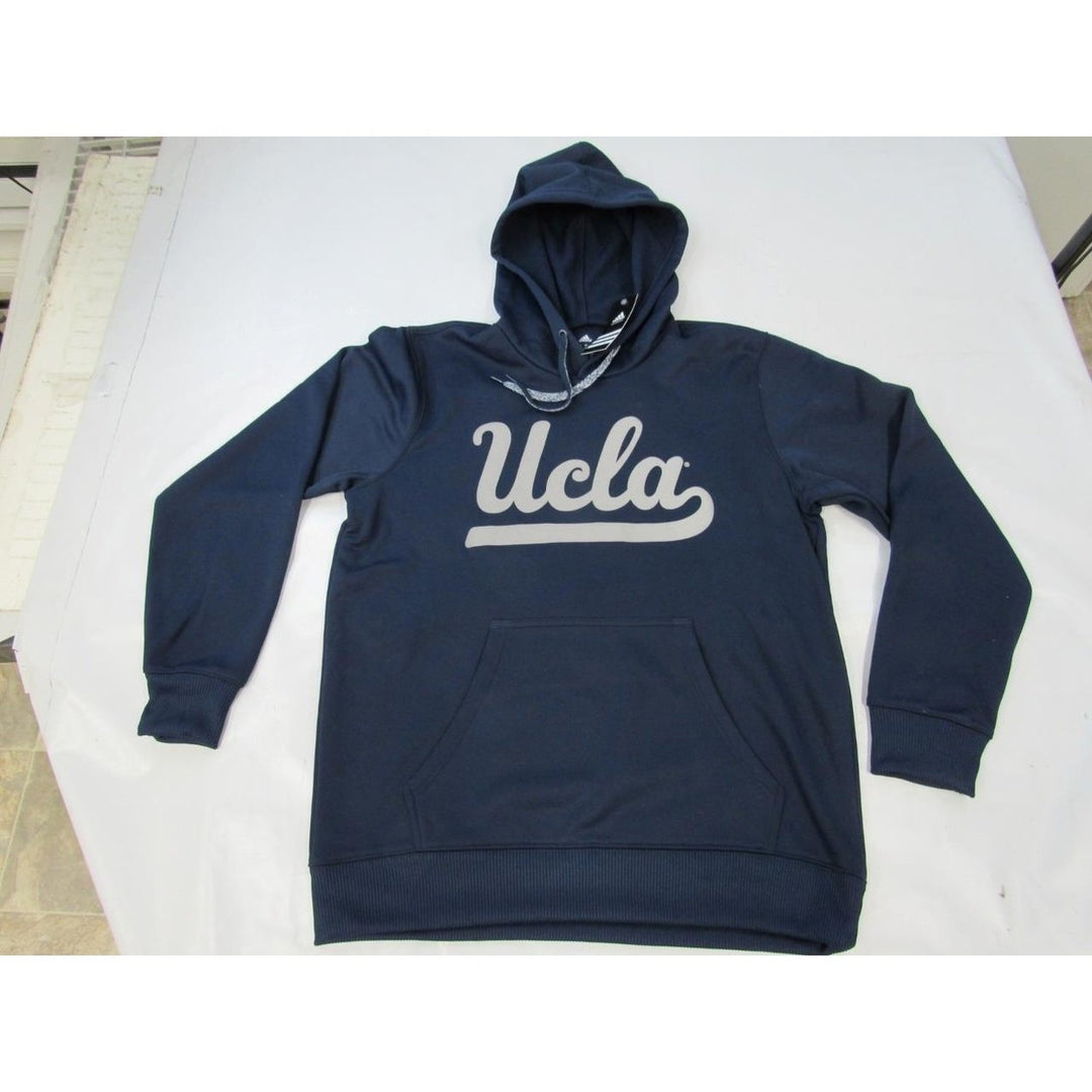 UCLA Bruins Mens Size L Large Adidas Polyester Blue Hoodie Image 4