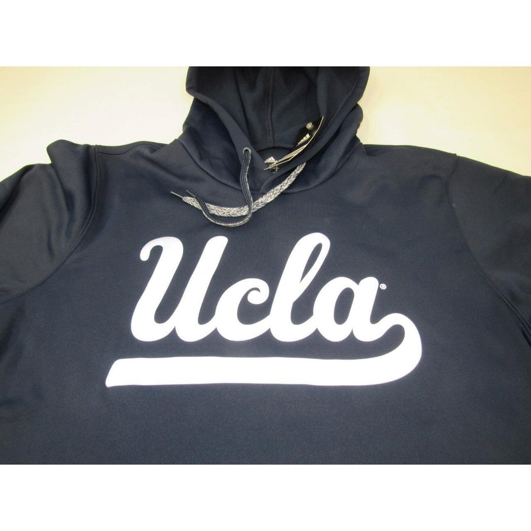 UCLA Bruins Mens Size L Large Adidas Polyester Blue Hoodie Image 6