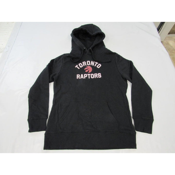 Toronto Raptors Mens Size S Small Black Hoodie Image 1