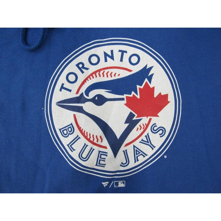 Toronto Blue Jays Mens Size M Medium Blue Hoodie Image 3