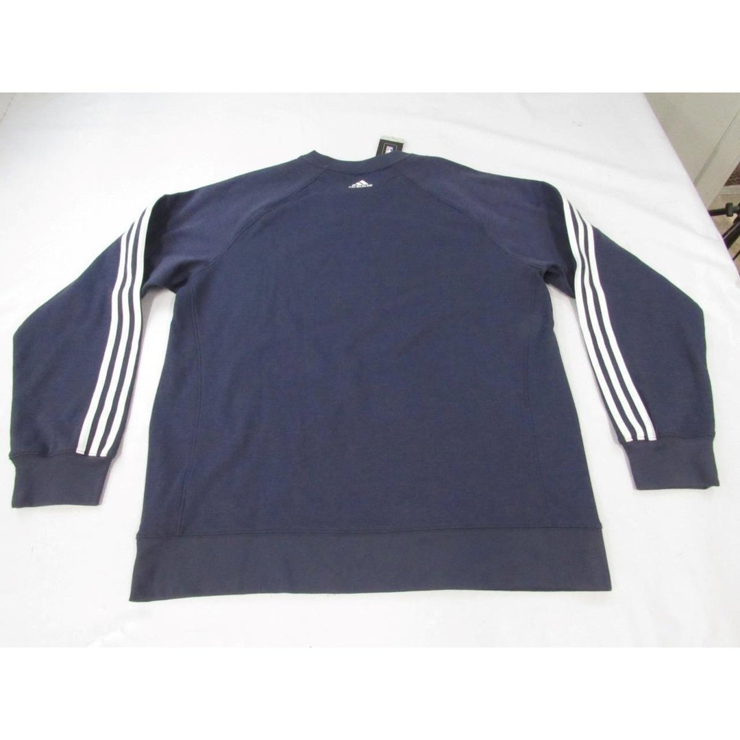 Orleans Pelicans Mens Size XL XLarge Blue Adidas Sweatshirt Image 2