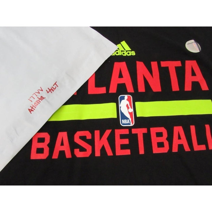 Atlanta Hawks Mens Size 4XL-Tall Black Adidas Climalite Tank Top Shirt Image 6