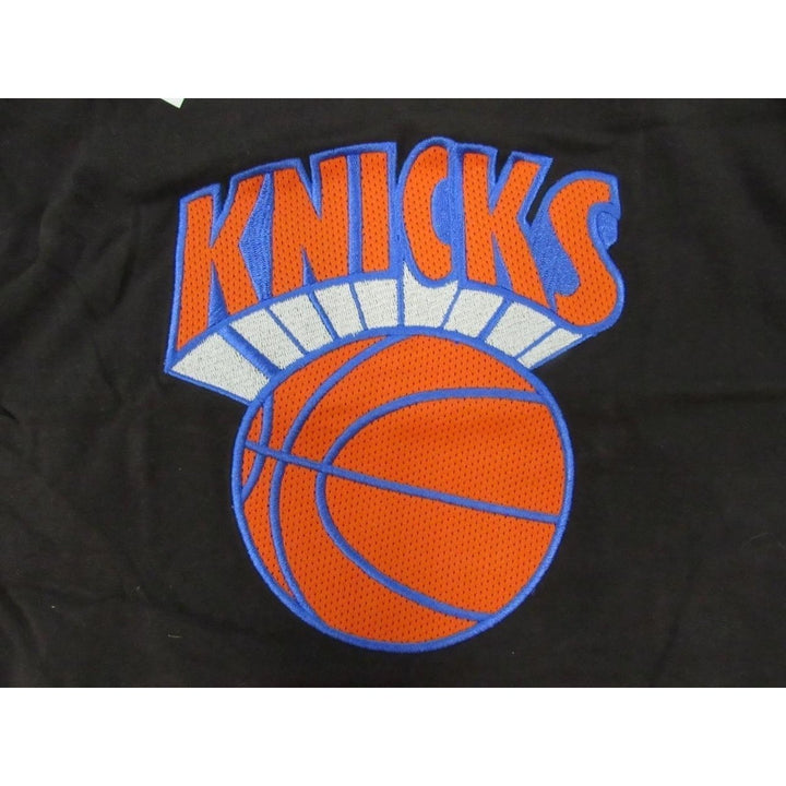 York Knicks 46 Womens Size M Medium Form-Fitting Black/Orange Shirt Image 4